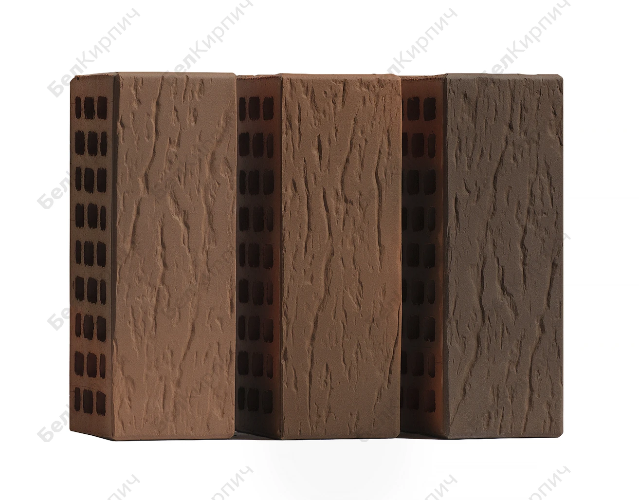 Кирпич лицевой керамический 1,4НФ 250х120х88 Флеш Руст №70 М200 Volgabrick